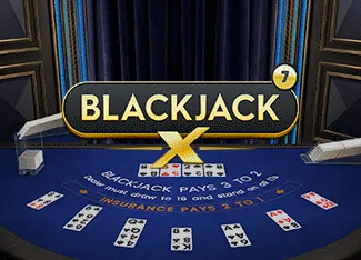Blackjack X 7 - Azure - SPINBET123