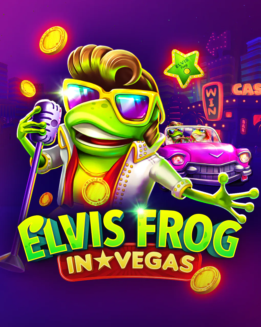Bgaming : Elvis Frog In Vegas - SPINBET123
