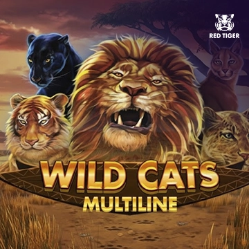 Redtiger : Wild Cats Multiline - SPINBET123